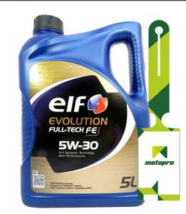 Olej silnikowy Elf Evolution Full-Tech Fe 5 l 5W-30 | tylko ze smart