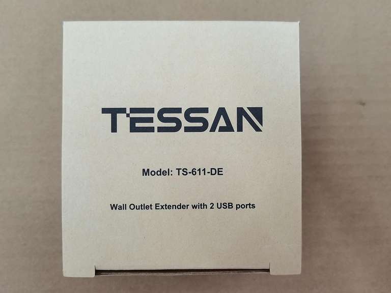 TESSAN Gniazdo sieciowe z ładowarką USB, dostawa 0zł z Prime