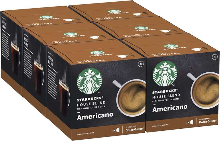 Kapsułki do Dolce gusto Starbucks House Blend Americano + inne zestawy @Amazon.pl