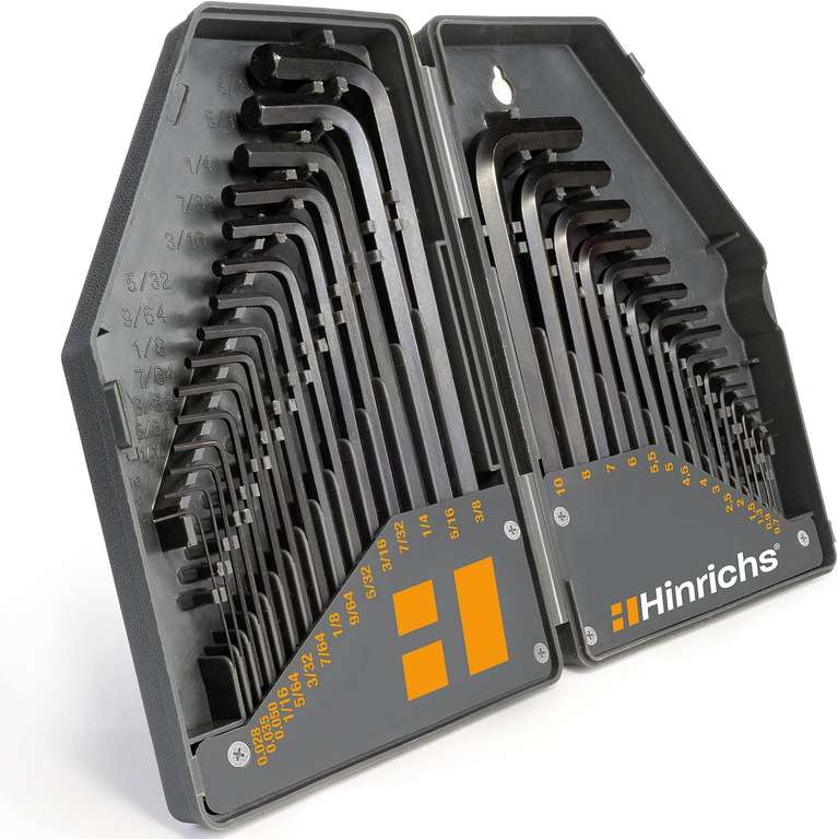 Hinrichs 30-częściowy zestaw kluczy imbusowych