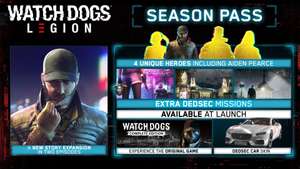 Season Pass do gry Watch Dogs Legion Xbox VPN Turcja