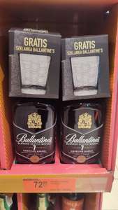 Whisky Ballantines 7 letnia ze szklanka @Biedronka
