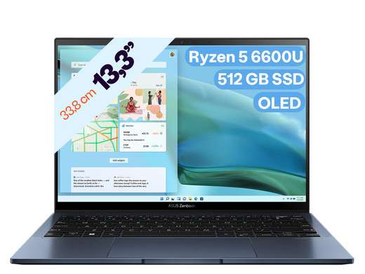 Asus ZenBook S13 | 13,3" | 16 GB | 512 GB SSD | UM5302TA-LV614W