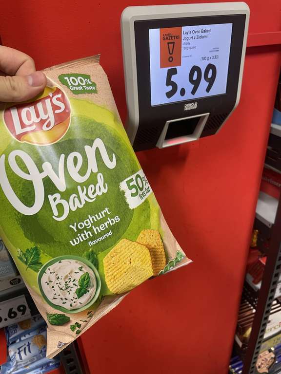 Chipsy Lays Oven Baked 180g @Kaufland