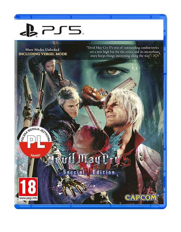 Devil May Cry 5 Special Edition PS5 PL BOX + 1 Moneta