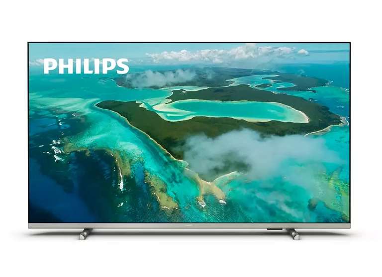 Telewizor LED Philips 55PUS7657/12 55" 4K UHD srebrny