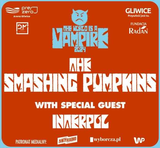 Bilety na koncert The Smashing Pumpkins 2 lipca 2024 (support Interpol)
