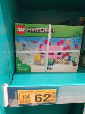 Lego Minecraft 21247 Dom Aksolotla