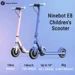 eKickScooter ZING E8 by Segway (6-12 lat, max. 50 kg, 14 km/h, IPX4, 2 kolory) / wysyłka z PL @ DHgate