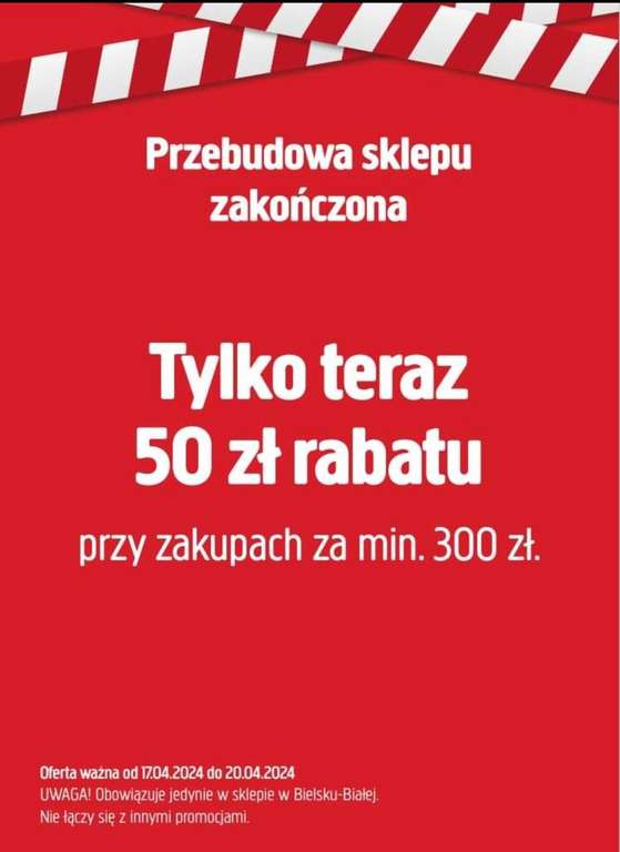 50 zł za wydanie 300 zł w @Jula Bielsko Biała, trzeba mieć kartę JulaClub
