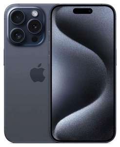 Apple iPhone 15 Pro 128 Błękitny Tytan, Sklep Apple, Raty 15x0%