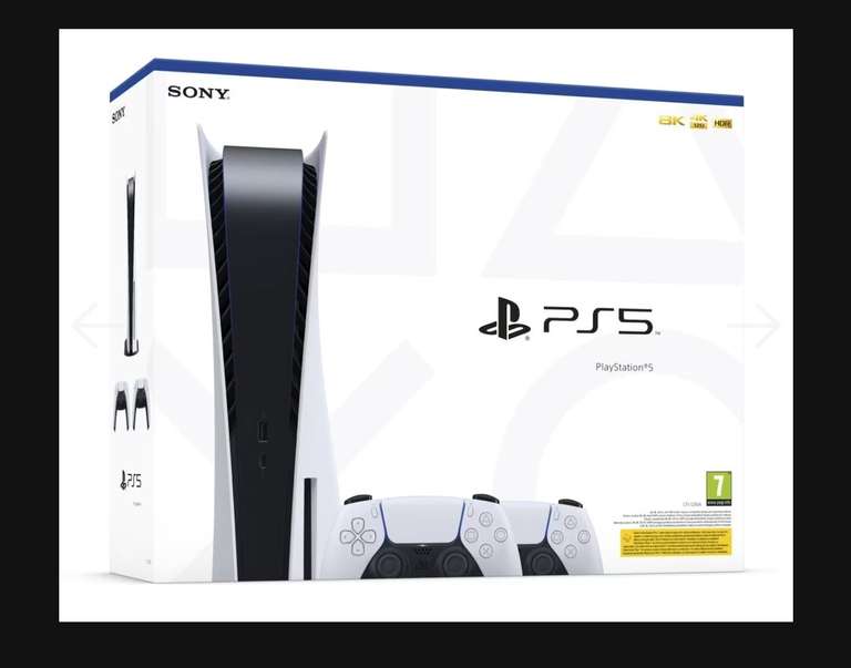Konsola SONY PlayStation 5 C Chassis + Dodatkowy kontroler DualSense Biały
