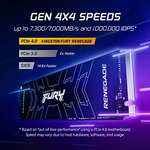 Dysk SSD Kingston FURY Renegade 1TB (2TB - 483 zł) do 7300MBps PCIe 4.0 NVMe M.2
