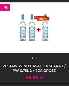 Zestaw Wino Casal Da Seara B/PW 0,75 l 2+1za grosz