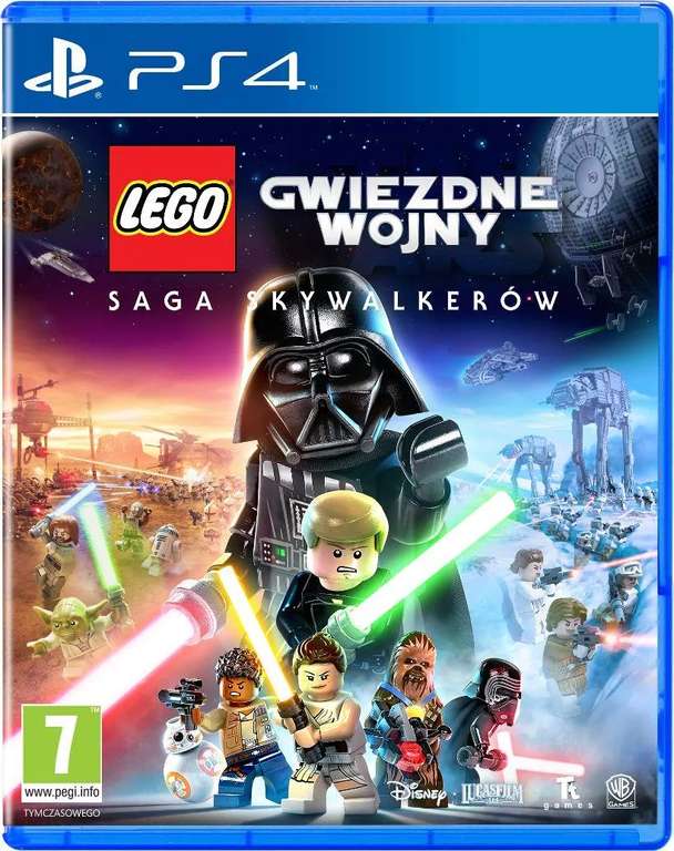 Gra PS4 LEGO Gwiezdne Wojny: Saga Skywalkerów (Xbox/PS5 za 149,-)