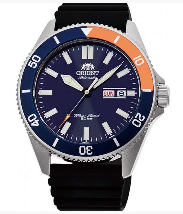 Zegarek Orient Automatic Diver - wyblakłe pepsi - RA-AA0916L19B