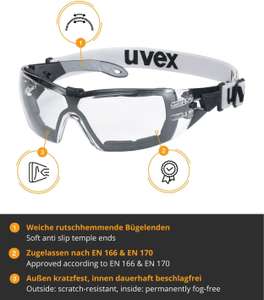 Uvex pheos guard 9192180 okulary ochronne