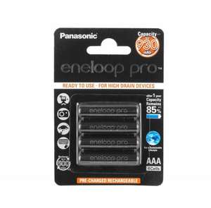Akumulatorki AAA Panasonic Eneloop Pro (R3) 930mAh 4 sztuki