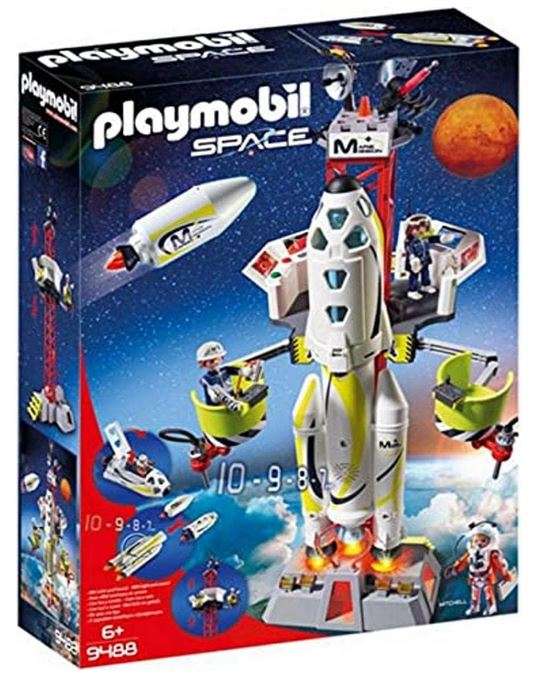 Playmobil Space 9488 rakieta kosmiczna z rampą startową