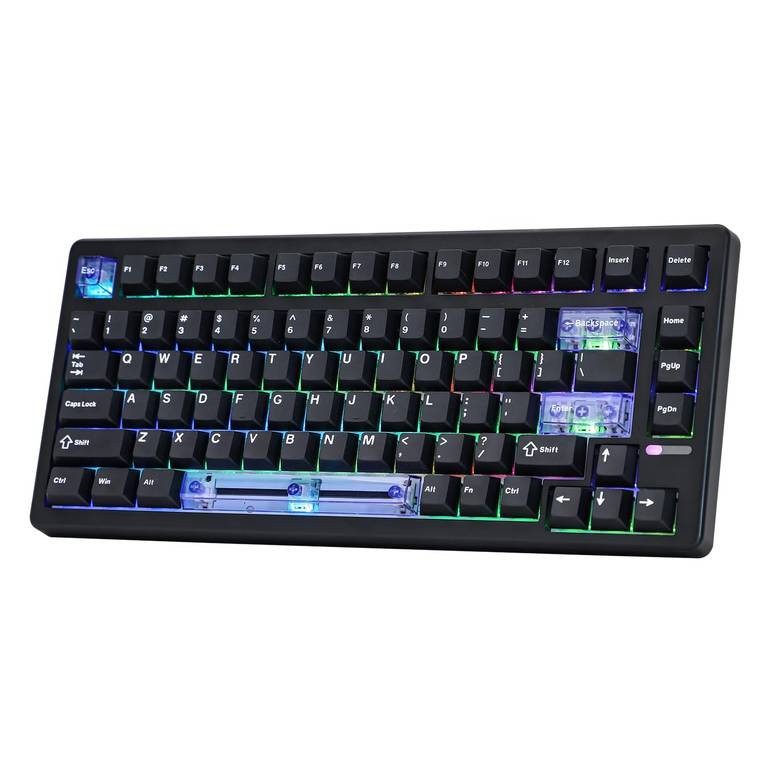 Klawiatura magnetyczna EPOMAKER HE80 (Hall Effect, Rapid Trigger, 8K Polling, SOCD, 75%) w Amazon PL za 237,52 zł