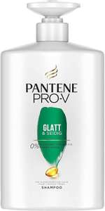 Pantene Pro-V XXL gładki i jedwabisty szampon do włosów niesfornych, nawilżający, z dozownikiem, bez silikonu, Beauty, XXL, 1 litr