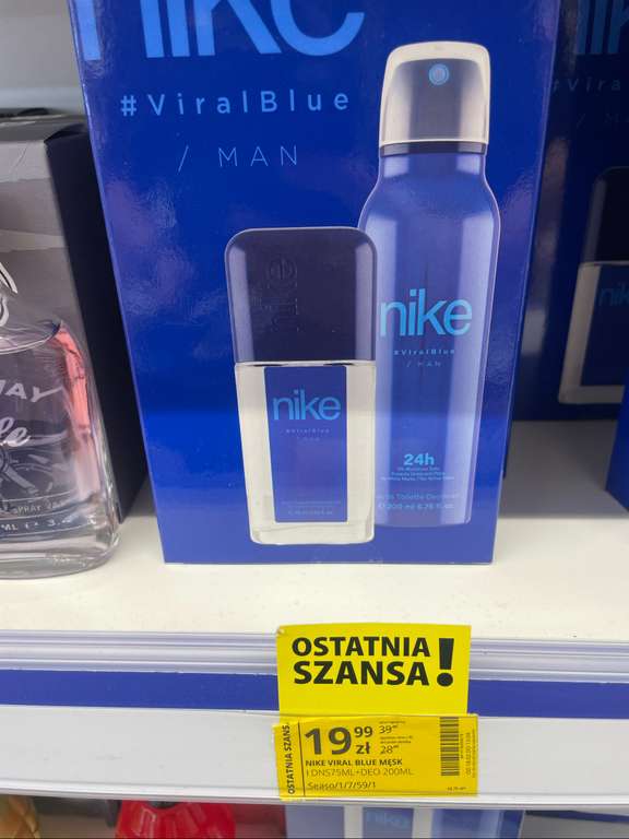 Zestaw Nike woda toaletowa Viral Blue + dezodorant Hebe - Kraków