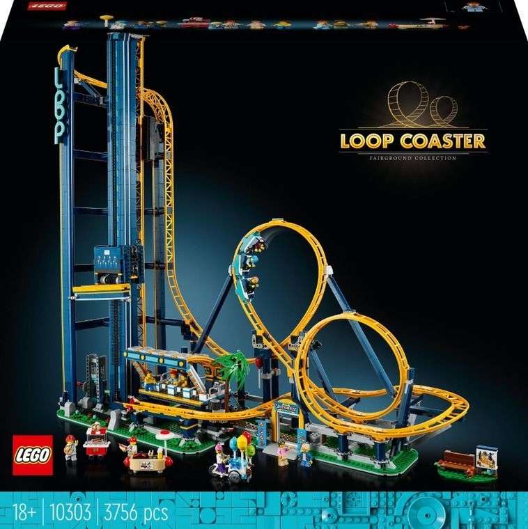 LEGO Icons 10303, Kolejka górska z pętlami