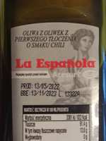 Biedronka, Oliwa z Oliwek La Espanola 250 ml.