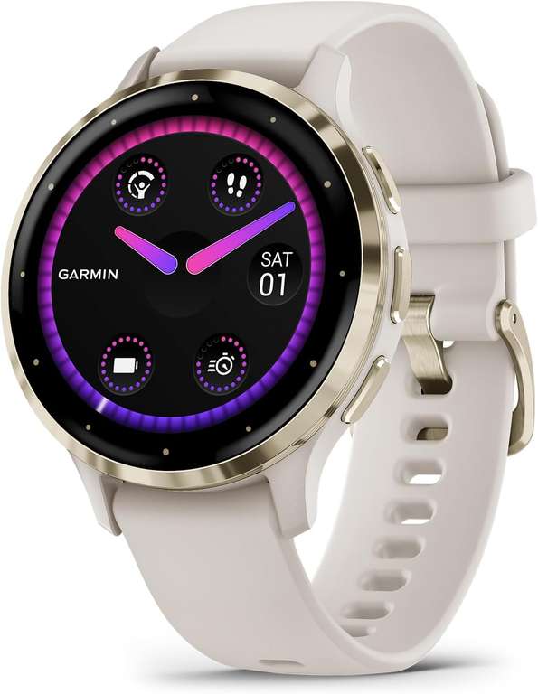 Smartwatch Garmin Venu 3S Gold/Ivory