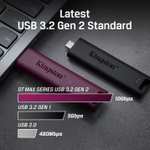 Kingston DataTraveler Max USB-A 3.2 Gen 2 pamięć flash 256 GB zapis/odczyt - 900/1000 MB/s - prędkość lepsza od dysku SSD