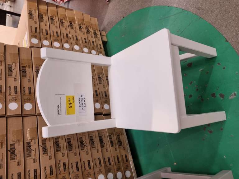 Sundvik Ikea krzesło dla dzieci 2 kolory (krzesełko)