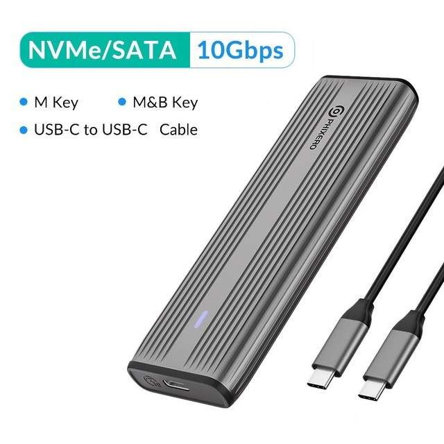 Obudowa do dysku NVME M.2 na USB 10Gbit/s - 8.83$ @Aliexpress