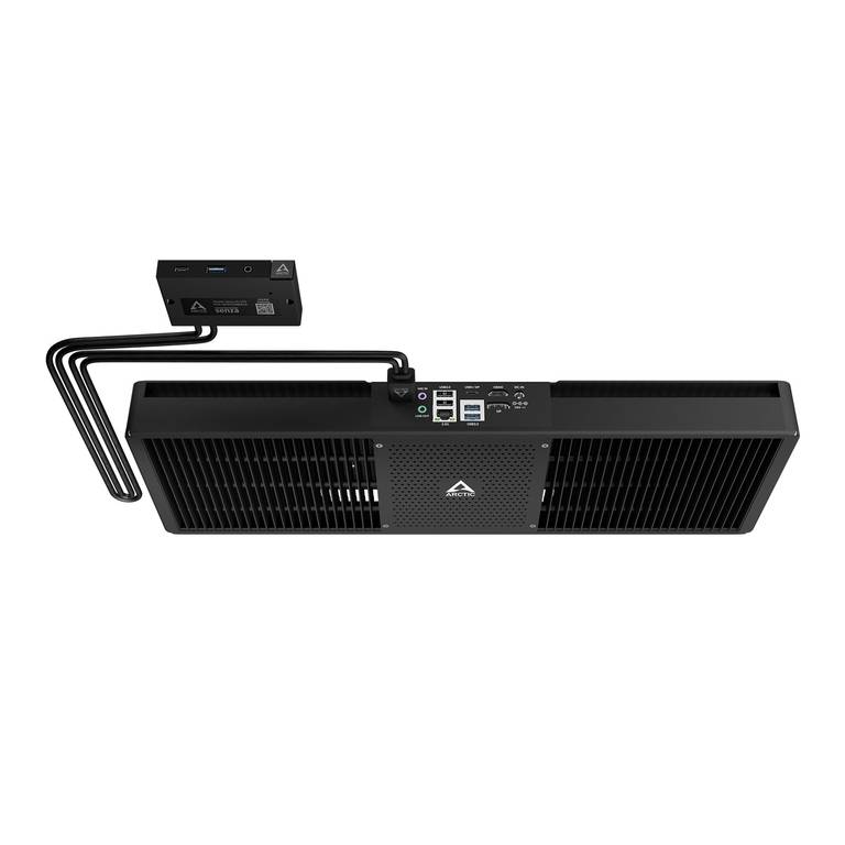Pasywny (fanless) miniPC - ARCTIC Senza AI 370 (Ryzen AI 9 HX 370, 32 GB RAM, 1TB SSD, Win11Pro);