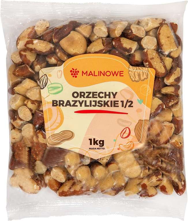 Malinowe Orzechy brazylisjkie 1kg