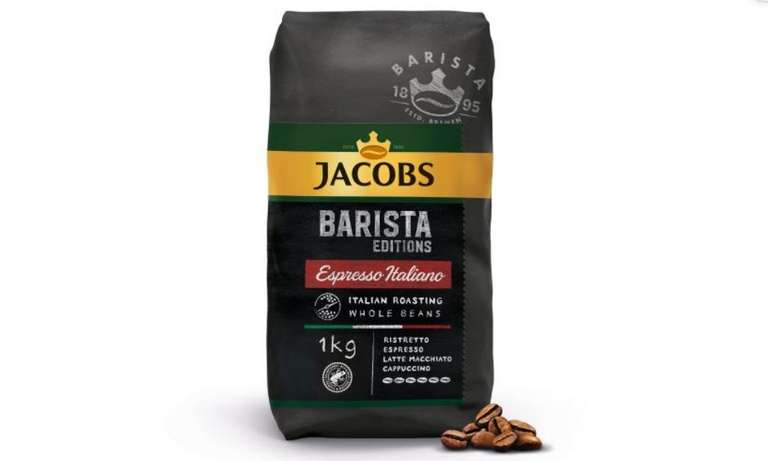 Kawa ziarnista Jacobs Barista Espresso Italiano 1 kg