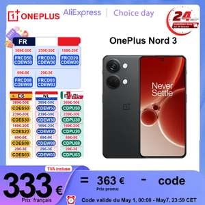 Smartfon OnePlus Nord 3 (wersja global) 16/256GB - (367.19$)
