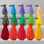 ERYONE Filament PLA o grubości 1,75 mm, do drukarki 3D, tolerancja +/- 0,02 mm, 1 kg/szpula, czerwony (Chinese Red)