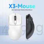 Mysz bezprzewodowa Attack Shark X3 - 2.4G, Bluetooth, USB-C, sensor PAW3395, 26K DPI US $27.35