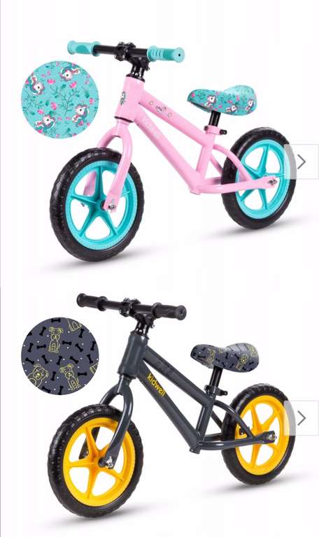 Rowerek biegowy dla dzieci - rower Kidwell Mundo Outlet (2 kolory, 3+ lat, do 35kg) Allegro SMART