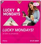 Mój T-Mobile. Magenta Moments, Lucky Mondays. Dziś kod Zalando. Odblokuj i odbierz 20 Serc. Tylko dziś, 1 lipca 2024 do godziny 16:30