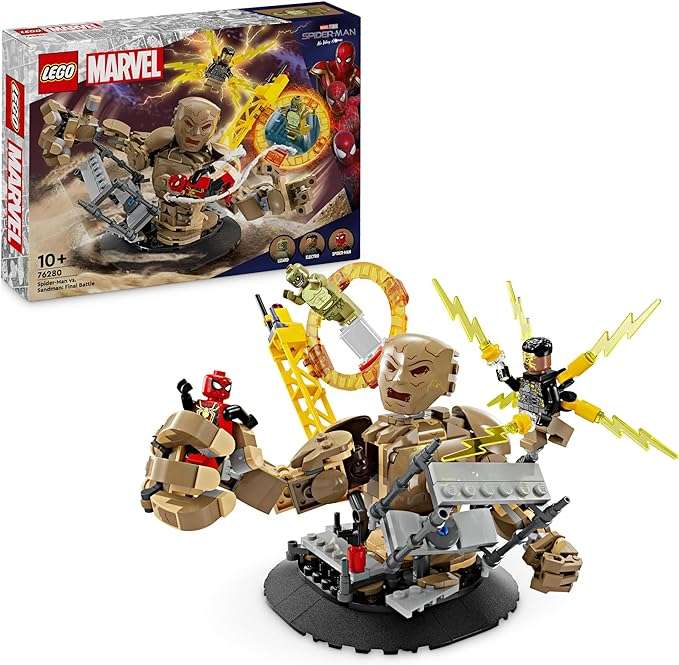 LEGO 76280 Marvel Super Heroes - Spider-Man vs. Sandman: ostateczna bitwa