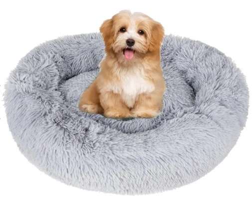Purlov poduszka dla psa odcienie szarości 60 cm x 60 cm