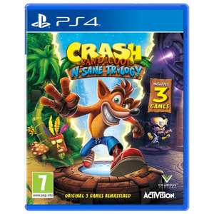 Crash Bandicoot N.Sane Trilogy na PS4 (wybrane sklepy)