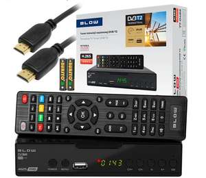 Tuner DVB-T2 BLOW 4625FHD + kabel HDMI - Allegro Smart Week