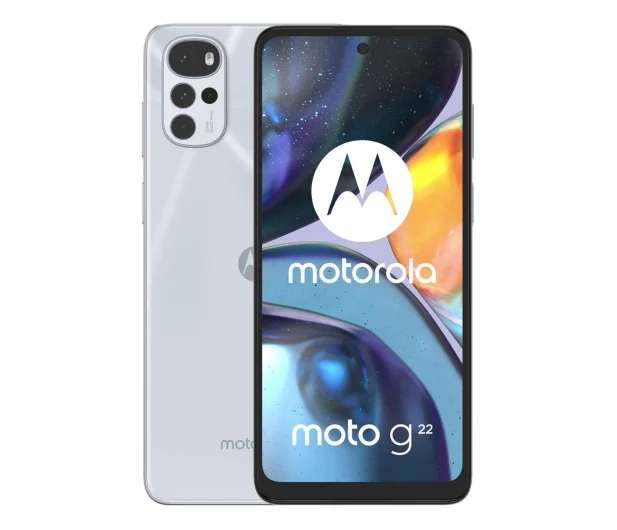 Smartfon Motorola moto g22 4/64 GB (90Hz, NFC, 5000 mAh) – dostępny w 3 kolorach @ x-kom