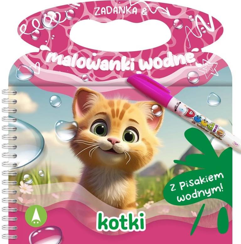 Okazja zbiorcza || Kotki - zadanka i malowanki wodne, Teczka ratunkowa na nudę - gry i zabawy