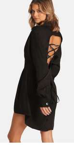 OW Collection Sukienka koszulowa 'ERIN' w kolorze Czarny 38 r