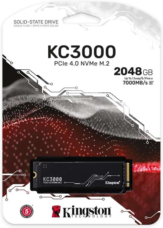 Dysk SSD NVMe Kingston KC3000 2TB