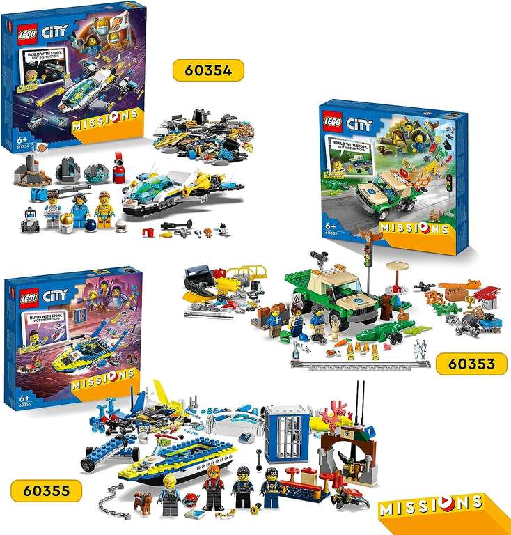 LEGO 60354 City - Wyprawy badawcze statkiem marsjańskim