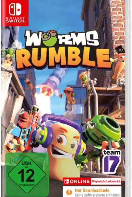 Gra Worms Rumble [Nintendo Switch] €2,99